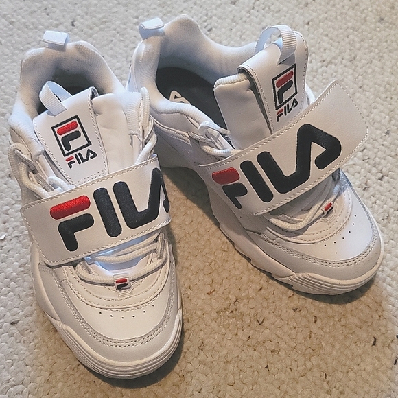 fila disruptor com velcro